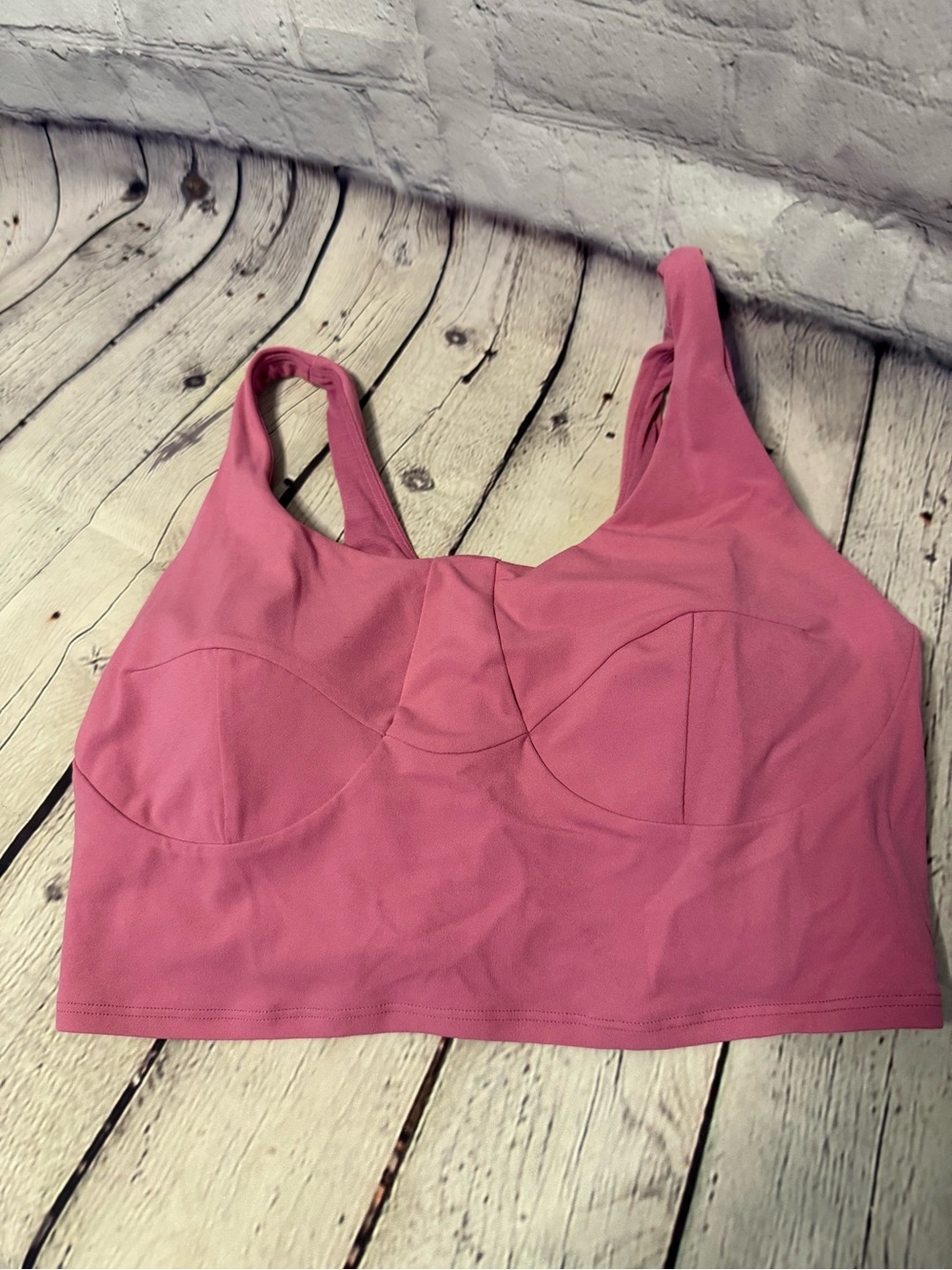 lululemon athletica Pink Wireless Longline Bralette